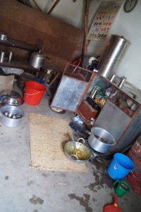 Die Küche im aktuellen Haus in Nepal
