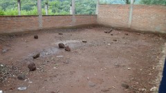Klassenzimmer in Honduras vor der Unterstützung durch den Bambini e.V. 
